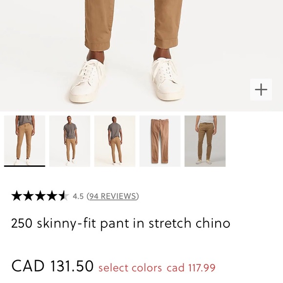 Men’s JCrew Chino pants - Picture 2 of 10